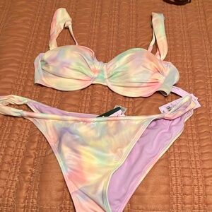 Tie-Dye Bikini Set